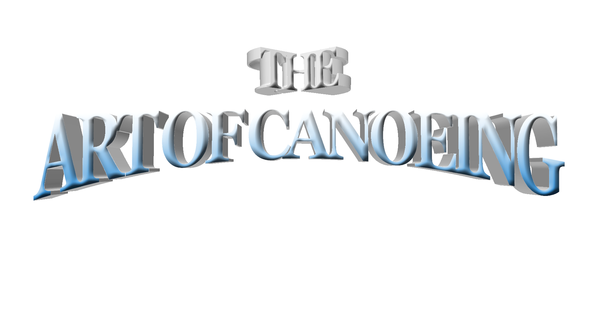 the Art of Canoeing with Zach Surp Hood Logo