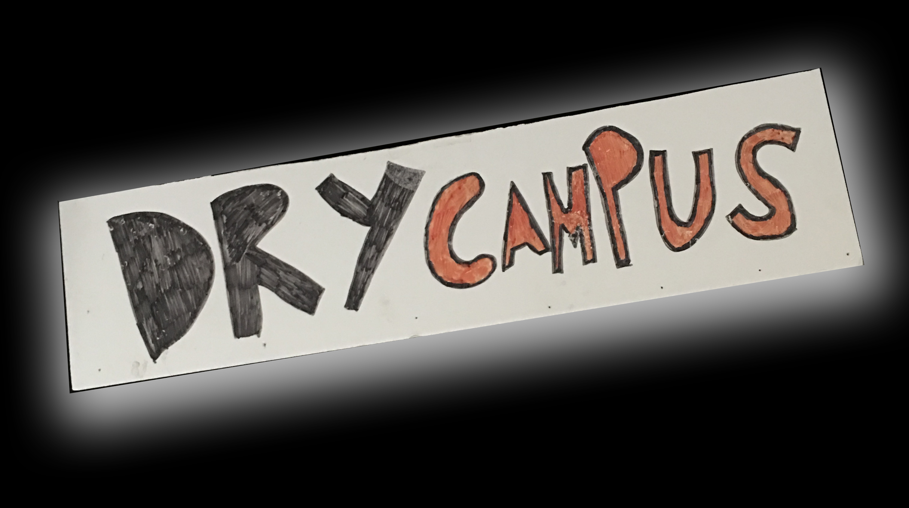 Dry Campus Trail Sign