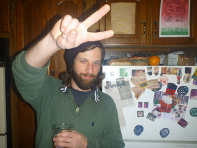 Steve at the Dry Campus party by Zach Surp