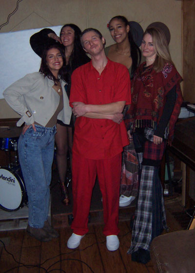 Zach and the Girl Band at the Dry Campus party by Zach Surp