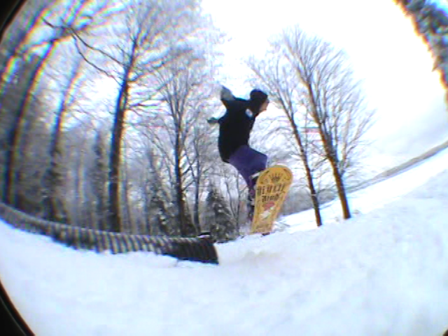 zach coming off noseslide