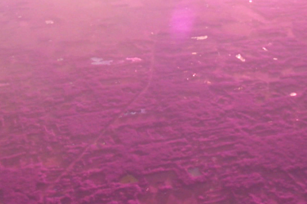 Infrared Sky Shot Aerial Zoom by zach surp