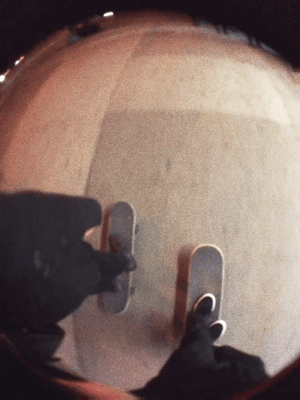 Blonde Skater Girl Gif