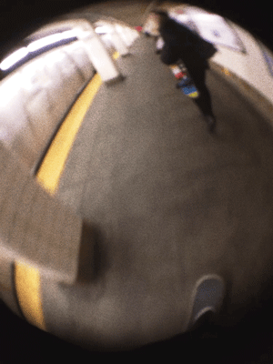 Blonde Skater Girl Gif