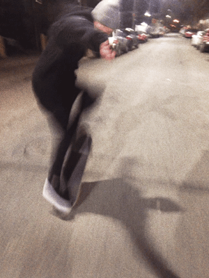 Blonde Skater Girl Gif