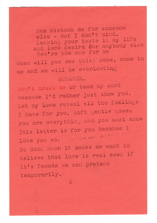 "Mistook" - Zine by Zach Surp