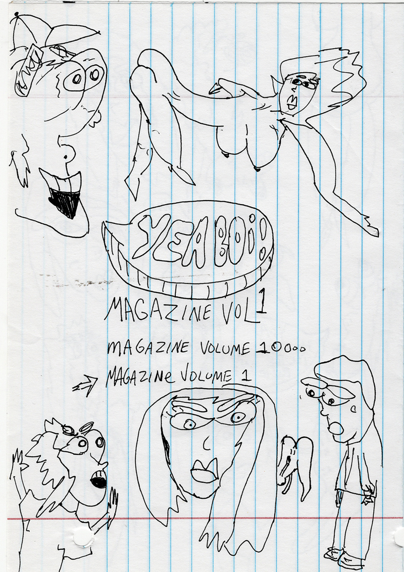 yea boi magazine volume 1 cover