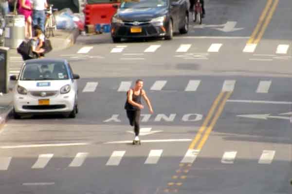 Skate Push by zach surp in brooklyn new york skateboarding zoom